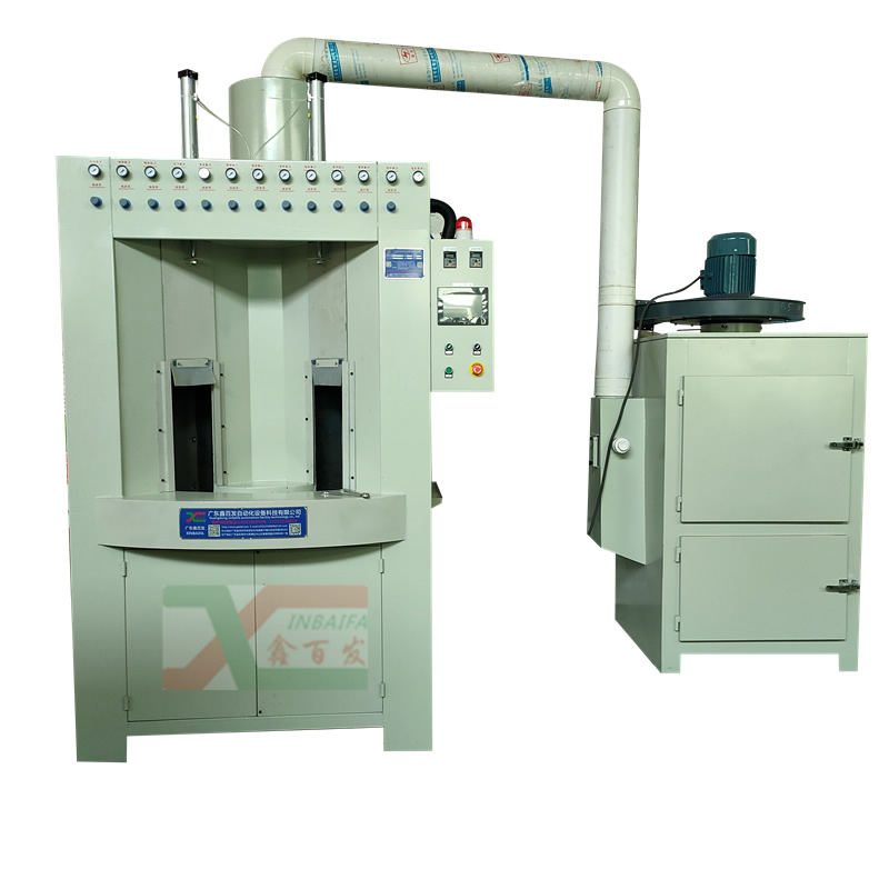 全自動轉盤式噴砂機間歇式